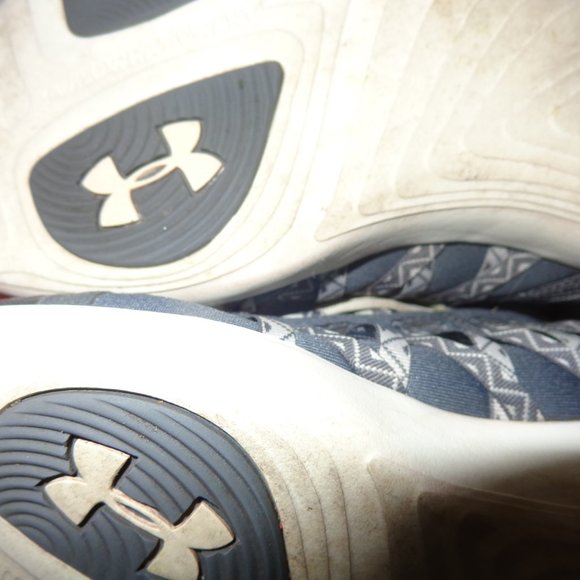 Under Armour Youth Athletic GRAY Running Shoes GIRLS/ BOYS Size US 6Y - Picture 6 of 7